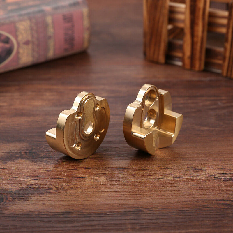 For RC Axial Capra 1.9 SCX10III 2pcs Brass Counterweight Cup Cover Car Accessory