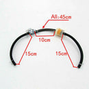 Motorcycle Scooter Fuel Gas Filter Petrol Pipe Hose Line On Off Valve Swi QDT