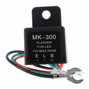 Motorcycle LED flashing light 3 Pin DC 12V turn signal relay controlle OZ
