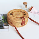 Rattan Bags for Women Woven Straw Crossbody Rattan with Bag