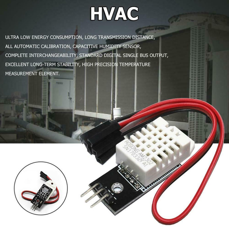 DIY DHT22 Digital Temperature Humidity Sensor AM2302 Module+PCB w/Cable