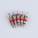 5pcs Valve Cores with Car Bicycle Tyre Tire Valve Core Remover Repair Tool