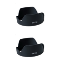 2x Camera Lens Sunhood Sunshade Protector For CANON EF-S 10-18mm f/4.5-5.6