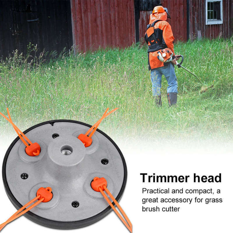 Universal 4 Line Bump Trimmer head Speed Feed String Trimmer Head Gasoline