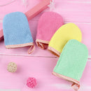 1Xfacial towel makeup remove glove portable reusable cleansing remover toolAT3C