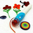 1PC Electric Slotted Paper Craft Quilling Origami Winder Steel Curling Pen O1N4