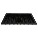 350 Poker Chips Tray Storage Case with 2 Center Slots for Party Home Casino Game