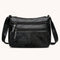 Fashion Women Splicing PU Rabbit Shoulder Bag Multi-pocket Messenger Purse