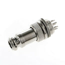 5Pcs Aviation Plug 16mm 8-Pin GX16-8  Power Chassis Male Female Panel Connector