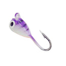 6Pcs Ice Fishing Hook Jig Banana Shaped Lead Head Hook Hard Lure Bait Jig L