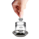 Stage Magic Trick Props Coin Penetrates Cup Glass Magical Close-up Tricks