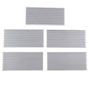 5 Pack Aluminum Radiator Heat Sink Cooling Fin for PC CPU & LED Chip & Power