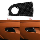 Carbon Fiber Car Storage Box Handle Cover Trim Fit for Alfa Romeo Giulia 20