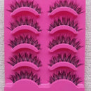 5 Pairs Eye Lashes Demi Wispies Natural Long Thick False Eyelashes Handmade A+