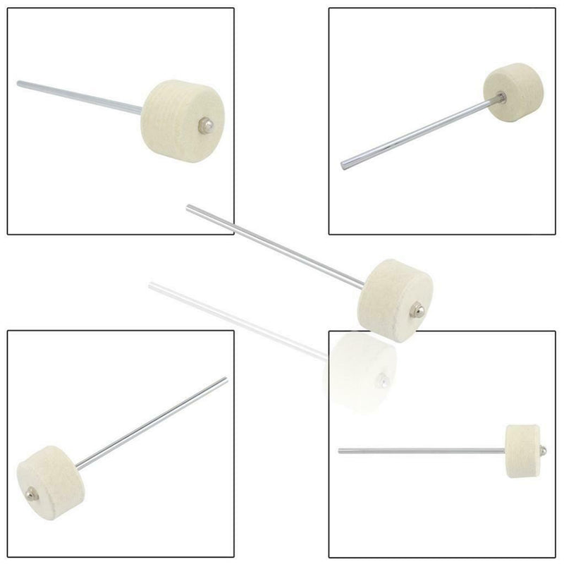 Durable Stainless Steel Drum Pedal Beater Hammer Step Mallet For Percussion
