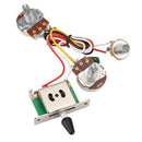 Electric Guitar Wiring Harness Prewired Kit 3 Way Toggle Switch 500K Pots 1T1V