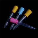 2Pcs Newborn Baby Plastic Silicone Feeding Medicine Dropper Spoon Burette HY3cA