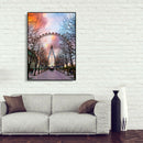 5D Diamond Painting Ferris Wheel Round Drill Embroidery Mosaic Kit (k944) A