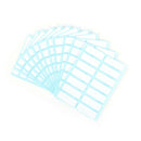 12 self-adhesive sticky white labels Writeable name stickers Blank note label HK