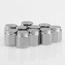 10pcs Chrome Copper Car Motorcycle Wheel Tire Valve Stem Caps Dust Covers A