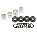 8mm Skateboard Longboard Truck Speed Kit Axle Speed Washers Nuts Spacer Black