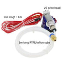 V6 J-Head Hotend Full Kit With 10Pcs Extruder Print Head + 5Pcs Stainless S