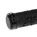1 Pair MTB Bike Lock-on Fixed Gear Grips Soft Handlebar Grips Cover Black