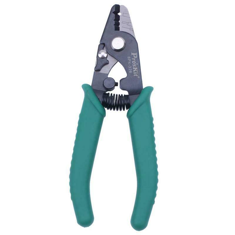 Pro'sKit Fiber optic cable stripping pliers Wire stripper (148mm) 8PK-326 B4L6