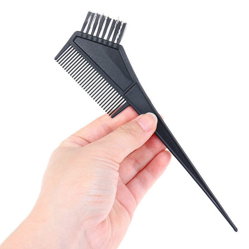 10x Plastic Hair Dye Coloring Brushes Comb Barber Salon Tint Hairdressing To Ew