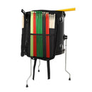 W-55 Black Shoulder Bag Drum Stick Gig Bag Backpack for Drummer Player