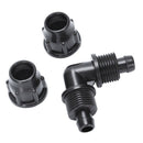 10Pcs 8/12 Elbow For 8/12 Inch Micro- Irrigation Tubing Micro- Drip Irrigat