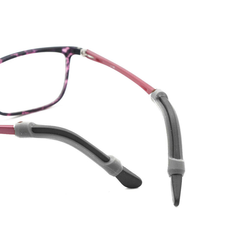 4 Pairs Anti Slip Glasses Ear Hooks Tip Eyeglasses Grip Temple Holders Silicone