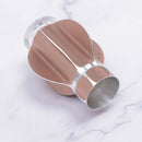 Curtain Rod Roman Rod Decoration Head Rod Plug Aluminum Alloy Flower Head D D3F7