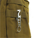 Top 1X Stainless Steel Pocket Multifunction Tool Opener Keychain Key Ring EDC FT