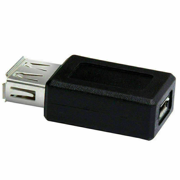 Usb female to micro usb b female adapter plug jack converter. converter Dlq W7Q9