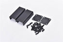 Extruded Aluminum Box Enclosure Electronic Project Case PCB DIY 50X25X25mmdaf LJ