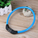 4 Code Password Combination Security Bicycle Locks Blue Bike Accessories