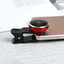 Universal clip 235 degree super fish eye camera fisheye for phone lenses!eJC3C