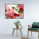 5D DIY Full Drill Diamond Painting Magpie Flower Cross Stitch Embroidery (A