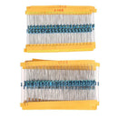 600pcs 30 Kinds Each Value Metal Film Resistor Pack 1/4W 1% Resistor Kit Set Lot