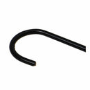 1 x 3" S-Shape Metal Hook---Black