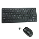 Wireless Keyboard+ Magic Mouse + Transparent Membrace+ USB Receiver Black