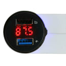 X20 Handsfree Bluetooth 5.0 MP3 FM Transmitter Music Player LCD Car Charger