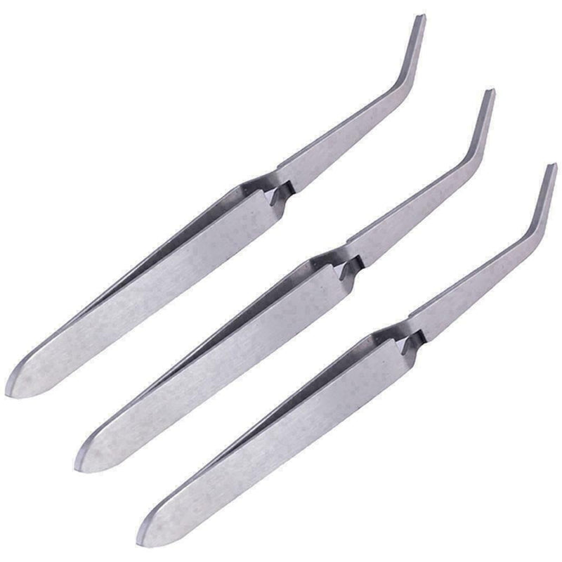 Stainless Steel Nail Pincher Pinching Pinch Clamp Tool Art-Tweezers M2G7 T5 M1O8