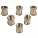 Injection Molding 3mm x 5mm x 4mm Fittings Knurl Thread Inserts 50 Pcs