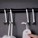 Drilling Free Kitchen Bathroom Office Stainless Steel Home S Shaped Hook Bedroom