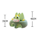 Cute Baby Sofa Cover Learning to Sit Seat Feeding Chair Case N/Cotton (C)