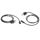 2 Packs Smart Watch Charger Cable 2 Pins Magnetic Suction Charger Adsorption