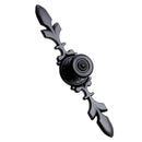 Matte Black Zinc Alloy Pull Handle For Drawer Kitchen Cabinet Hardware 120mm