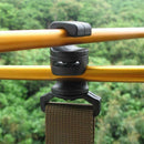High Strength Rotatable Camping Tent Canopy Awning Pole Connector Buckle Black